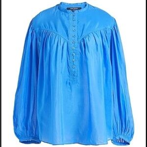 Isabel Marant Kiledia puff-sleeve top size 36